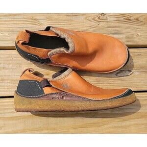 MERRELL Dublin Chestnut Brown leather MOCS Slip On Performance Men's Sz 13 Hike